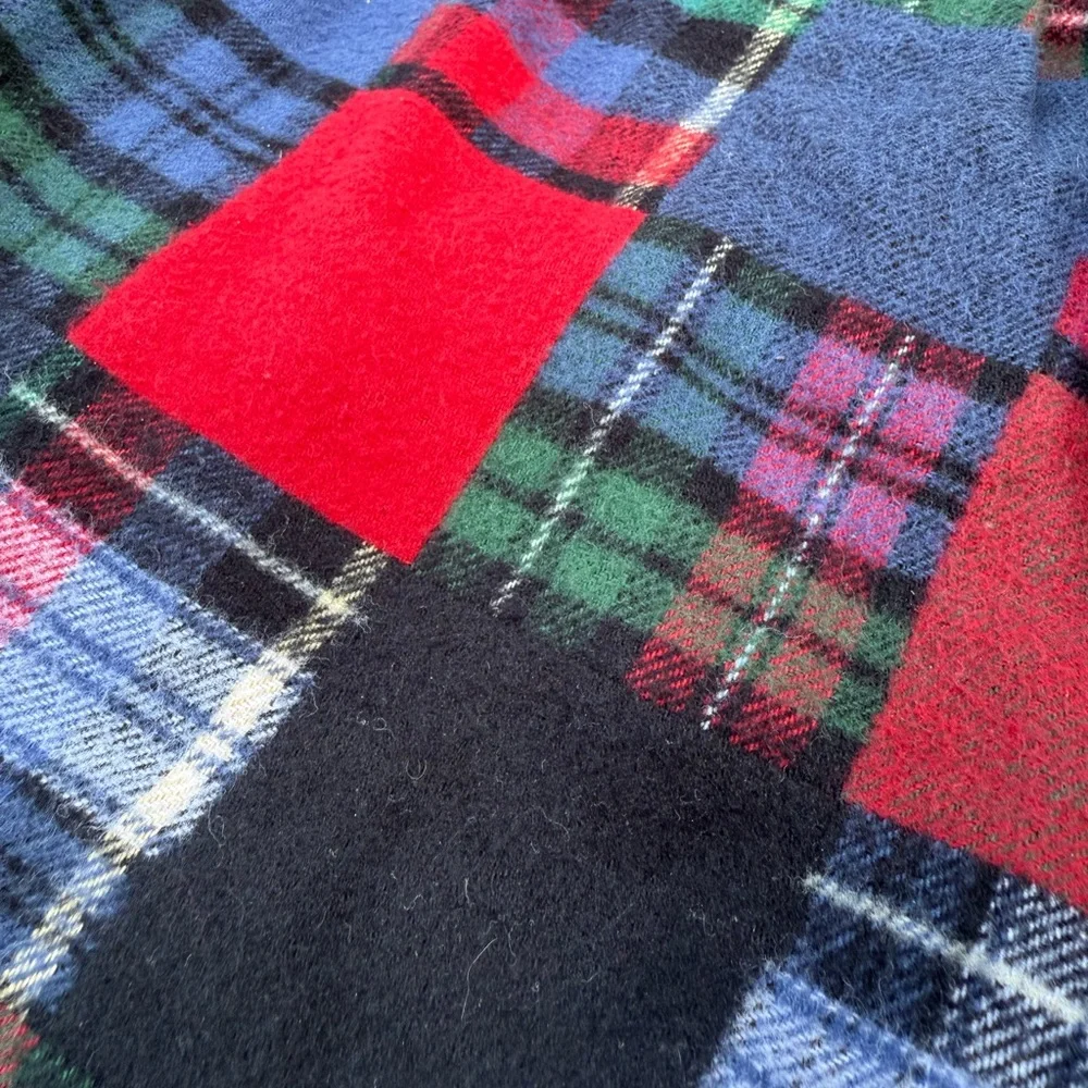 The Vermont Co Plaid Flannel Pants in Red, Green, Blue & White. Size S - Picture 2 of 8